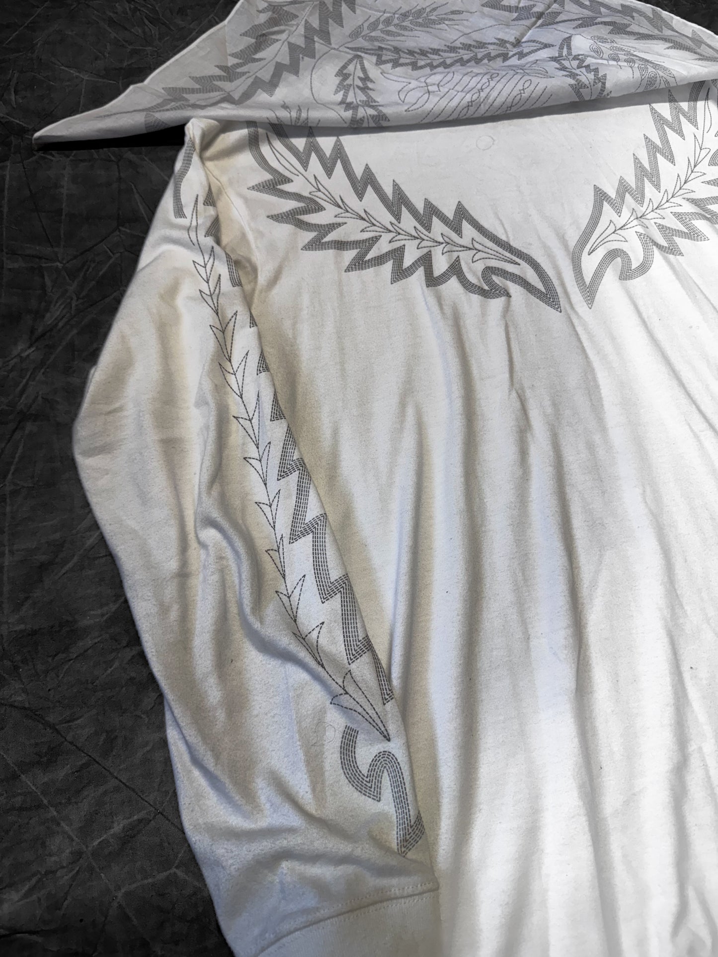 Blackmeans Longsleeve Top + Bandana