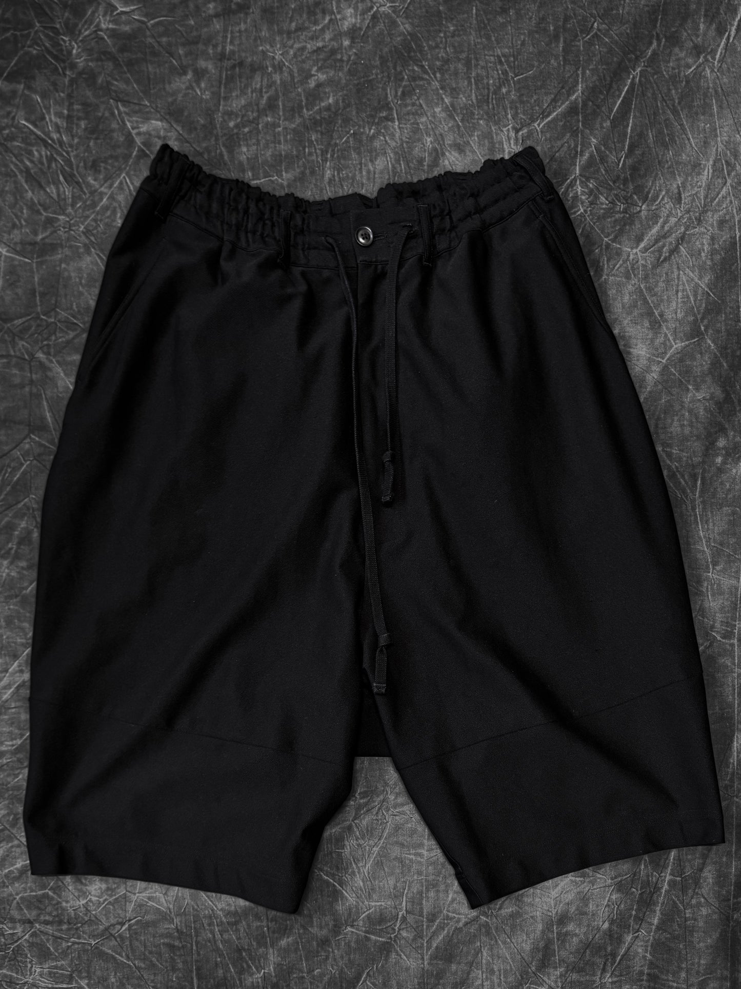 Yohji Yamamoto Ground Y Drop Crotch Shorts