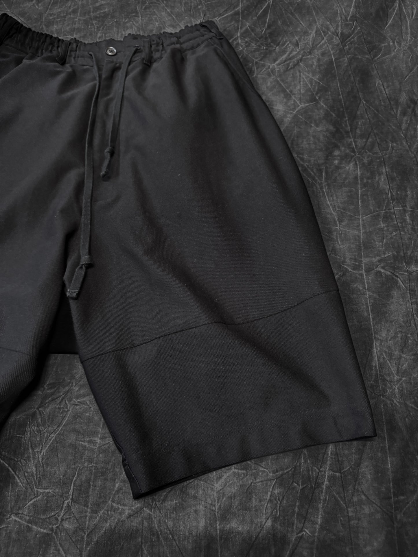 Yohji Yamamoto Ground Y Drop Crotch Shorts