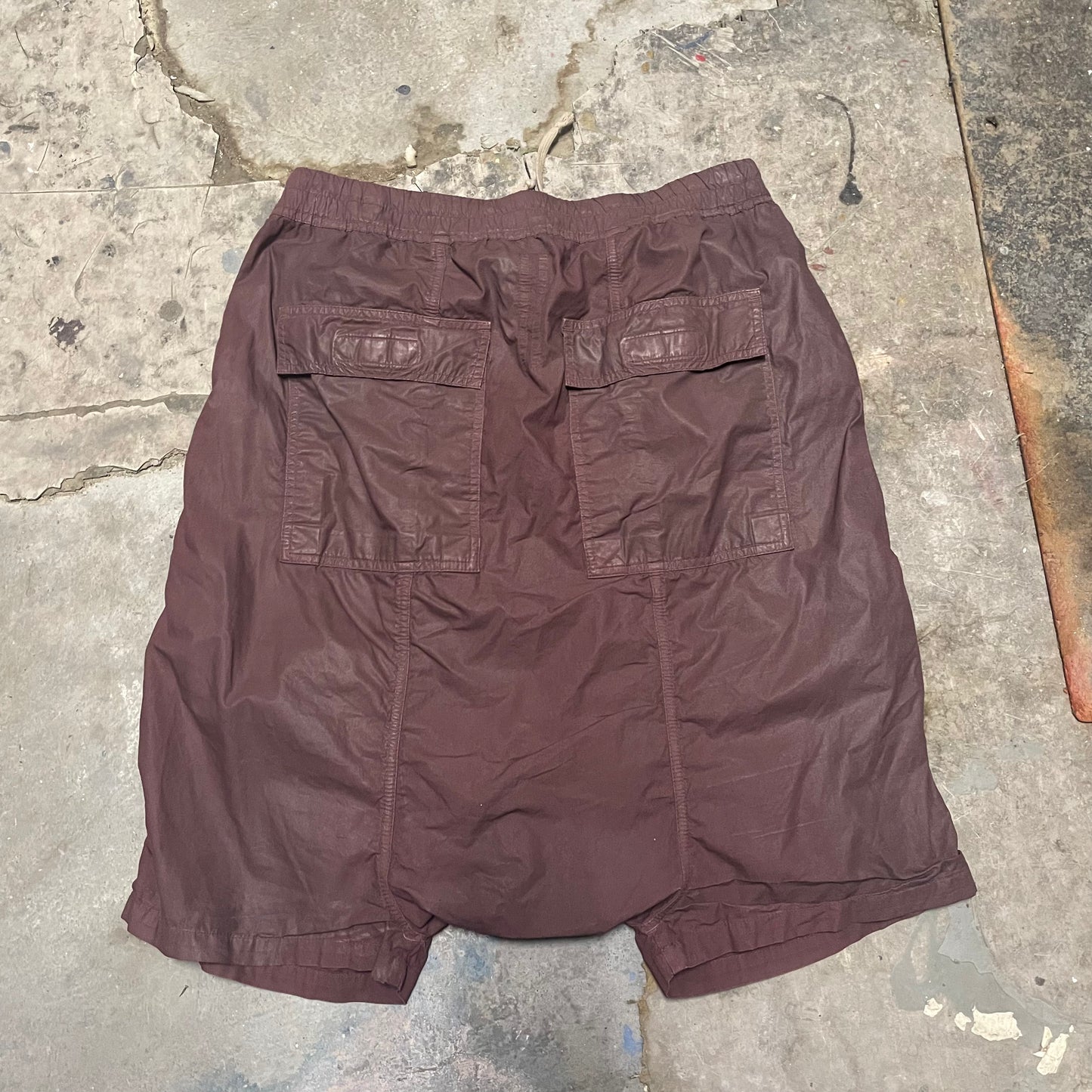 Rick Owens DRKSHDW Coated Pod Shorts