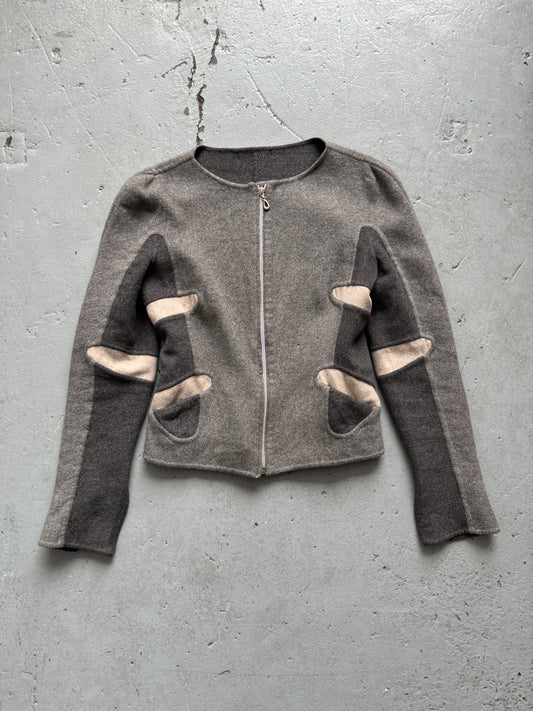 felt wool bandage jacket