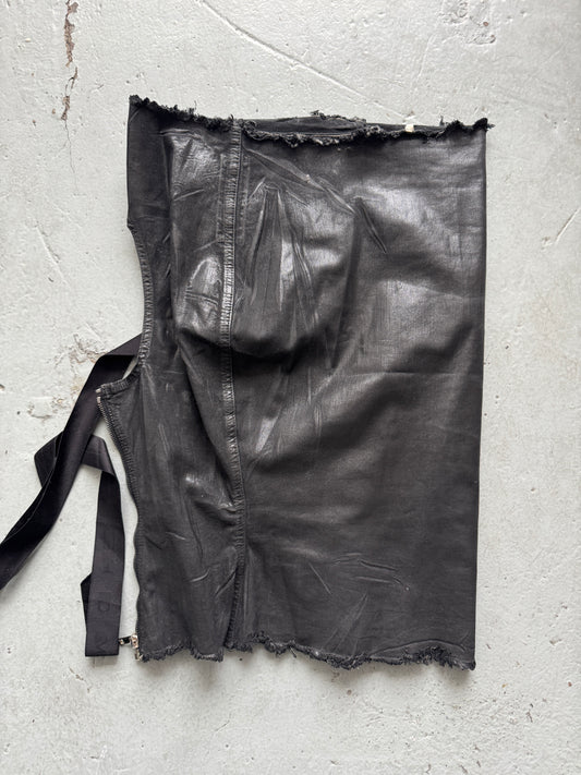 rick owens treated shoulder top
