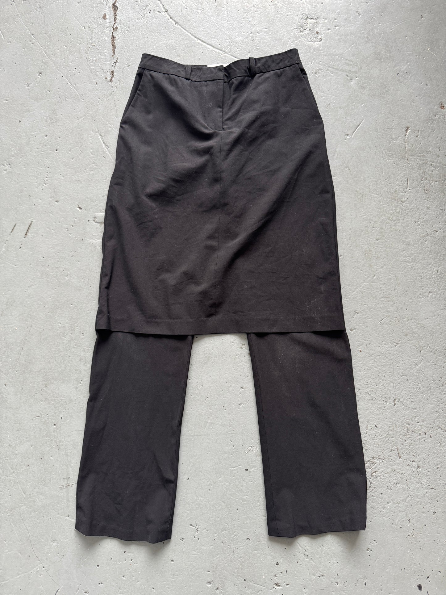 coperni apron layer wide trouser