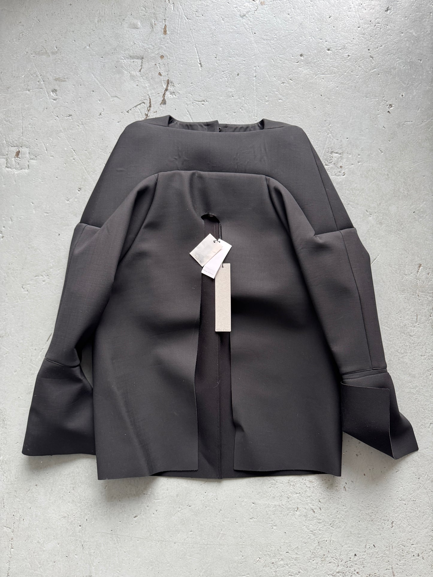 rick owens runway structural jacket (?)