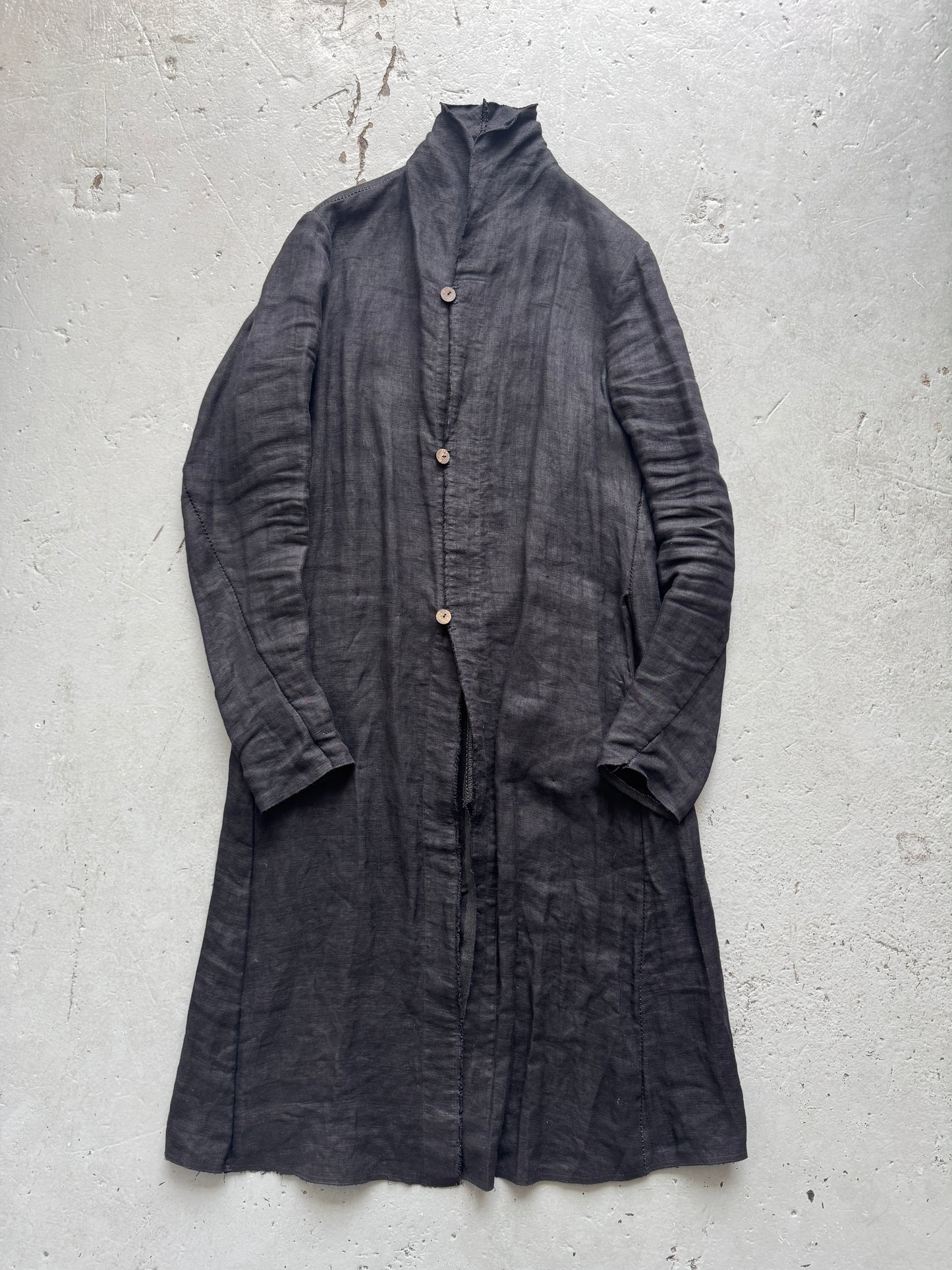 a diciannoveventitre linen scar coat