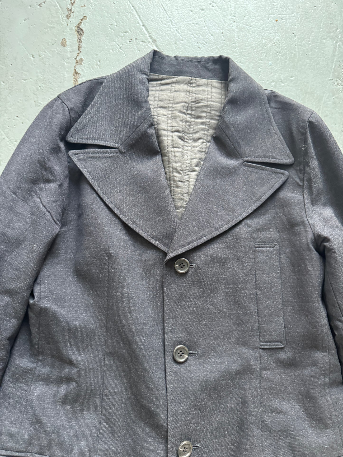 masaki matsushima homme exaggerated lapel blazer