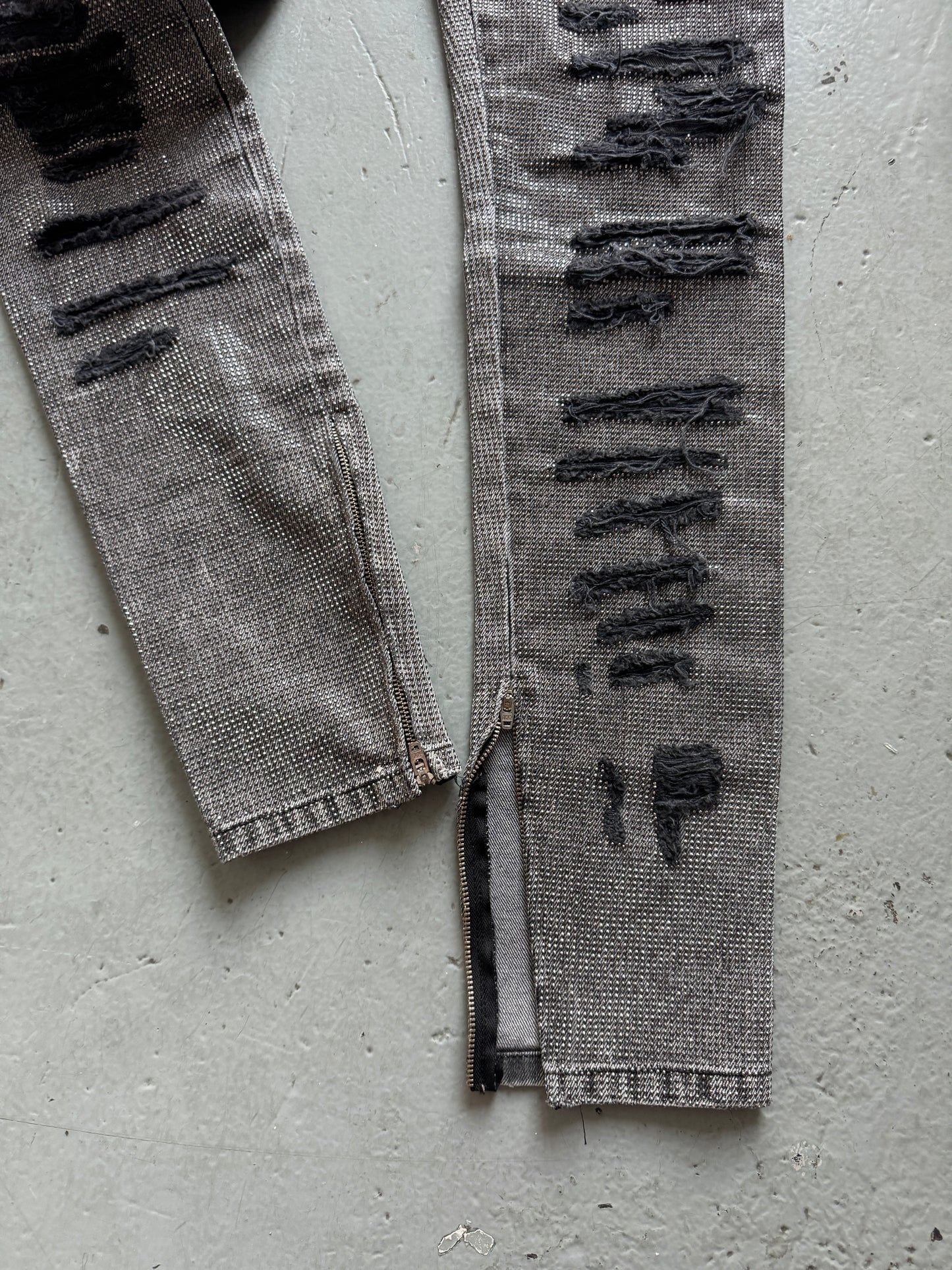 faith connexion diamante stretch skinny