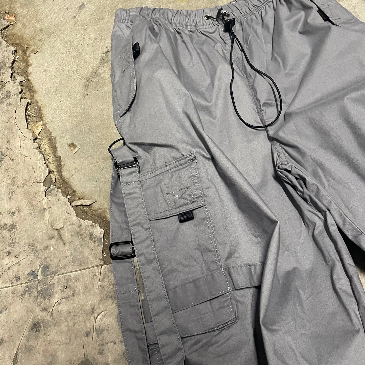 Criminal Damage 90s Raver Wide Cargo Pants