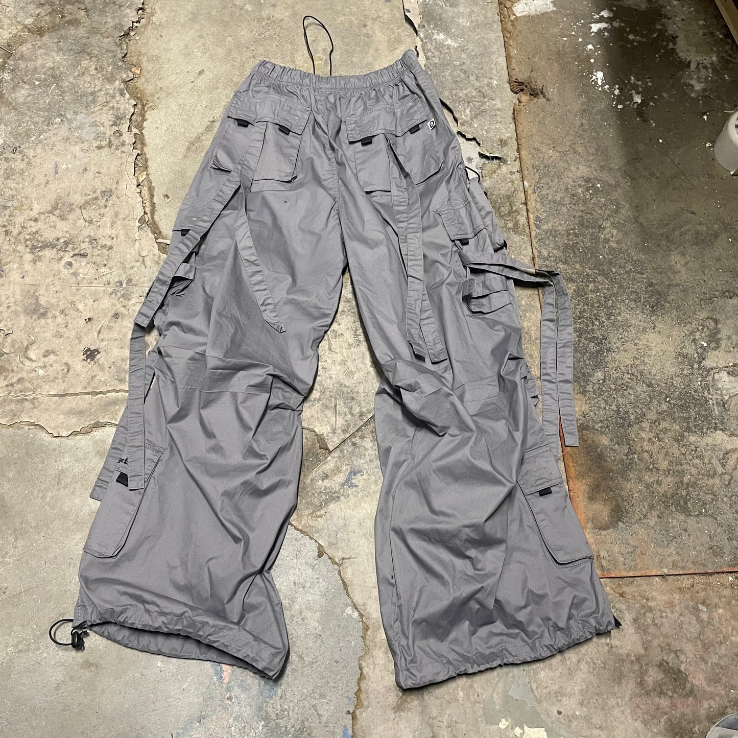 Criminal Damage 90s Raver Wide Cargo Pants