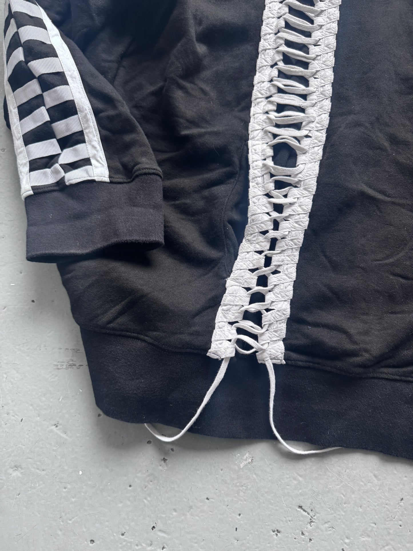 KTZ Lace Through Hoodie
