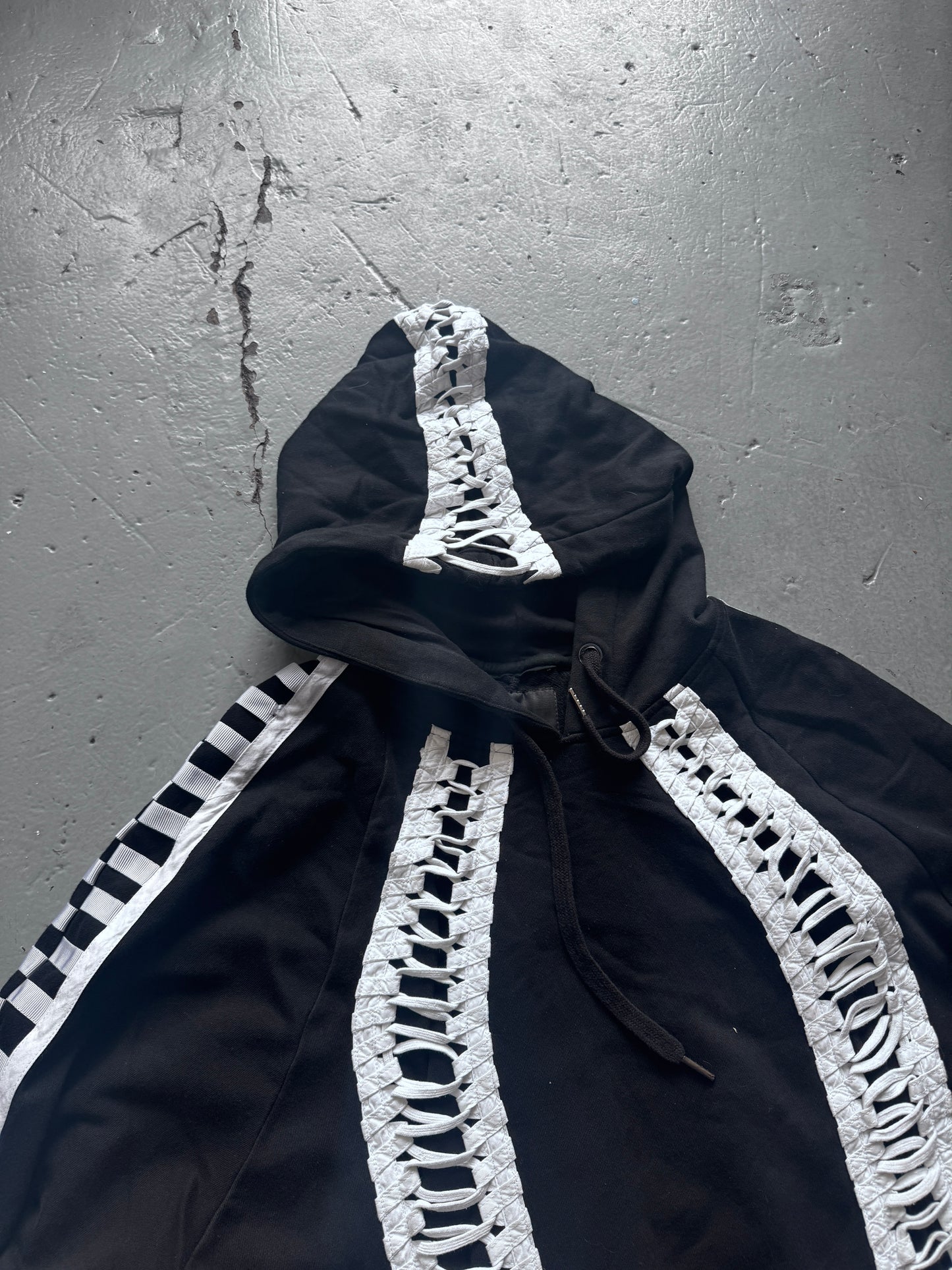 KTZ Lace Through Hoodie