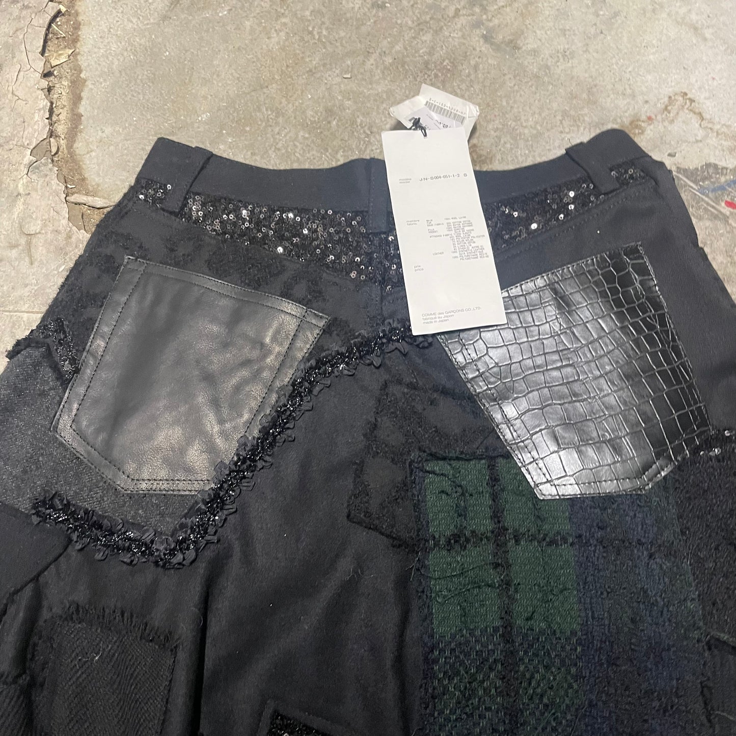 Junya Watanabe AW14 Patchwork Skirt