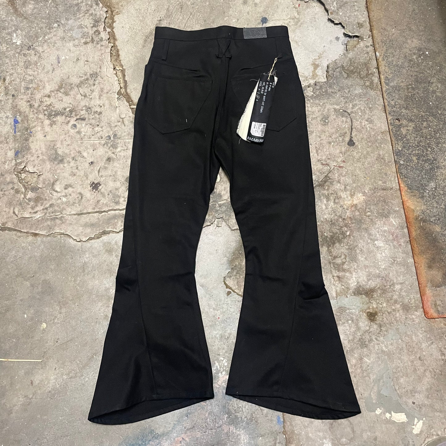 Kozaburo 3D Leg Flare Jeans