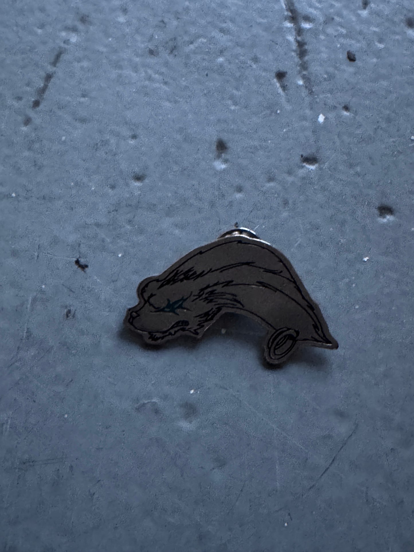 beauty:beast 90s thunder pin