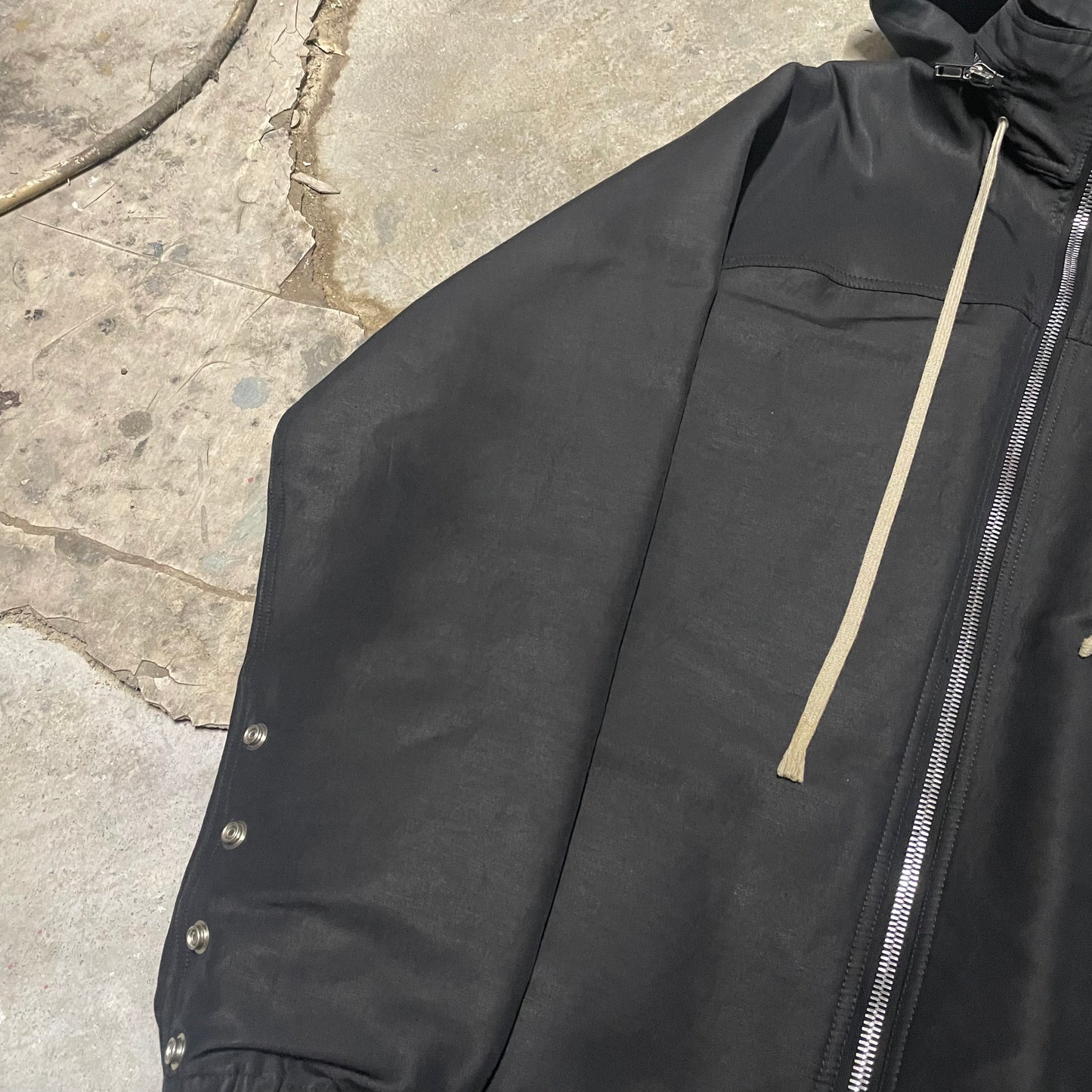 Rick Owens Hooded Bomber Jacket