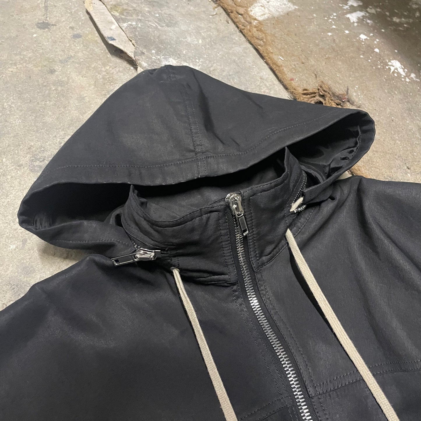 Rick Owens Hooded Bomber Jacket