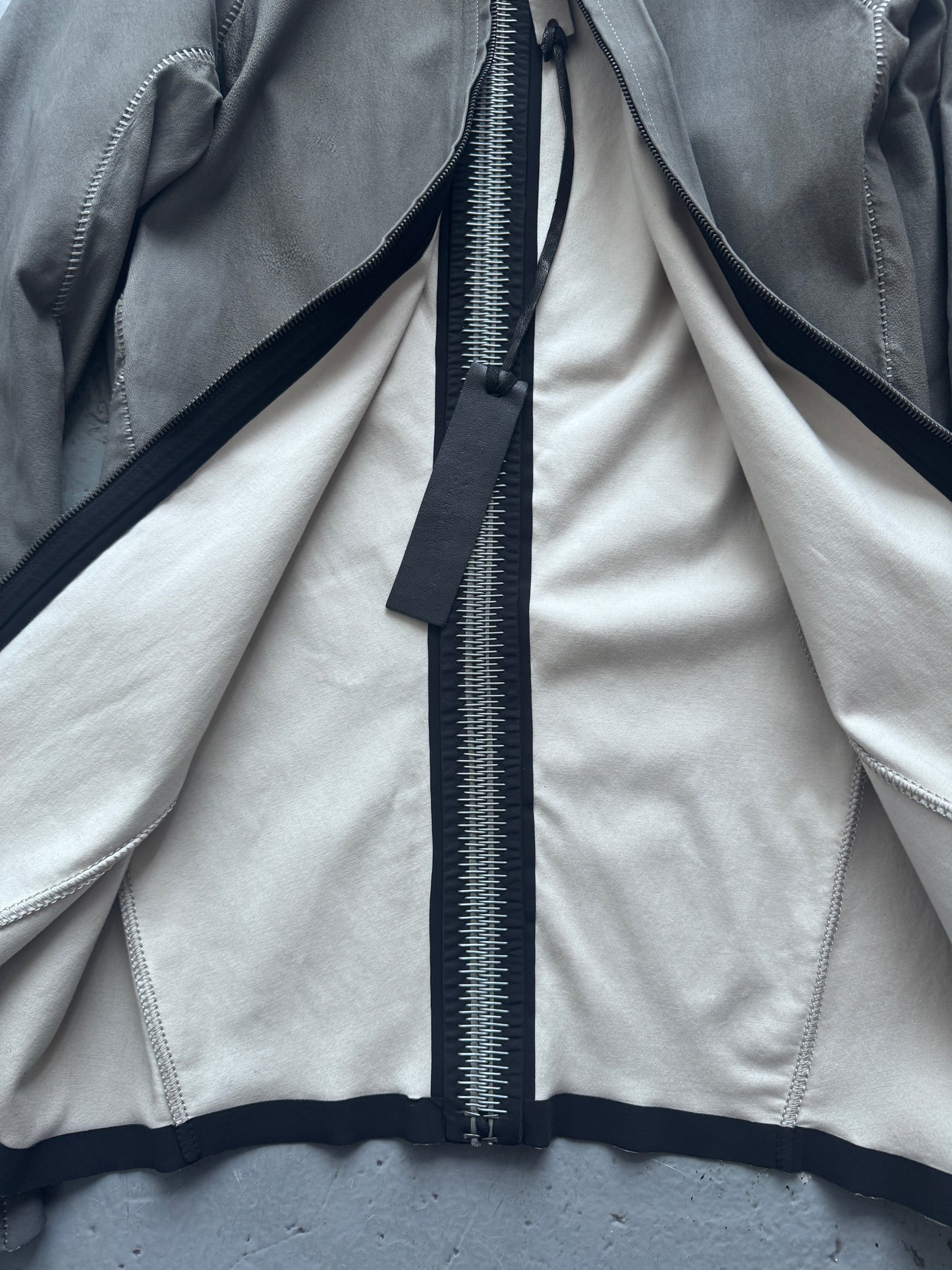Isaac Sellam Stretch Leather Spine Jacket