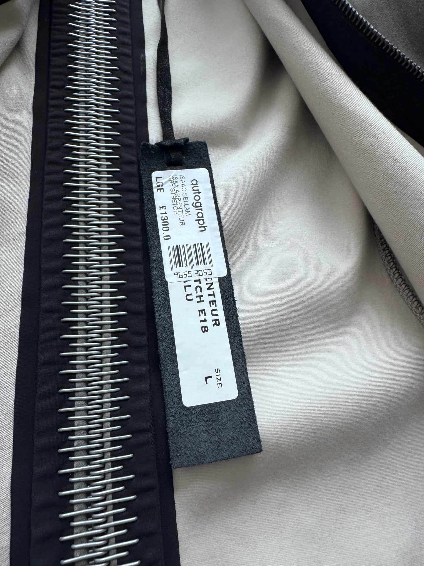 Isaac Sellam Stretch Leather Spine Jacket