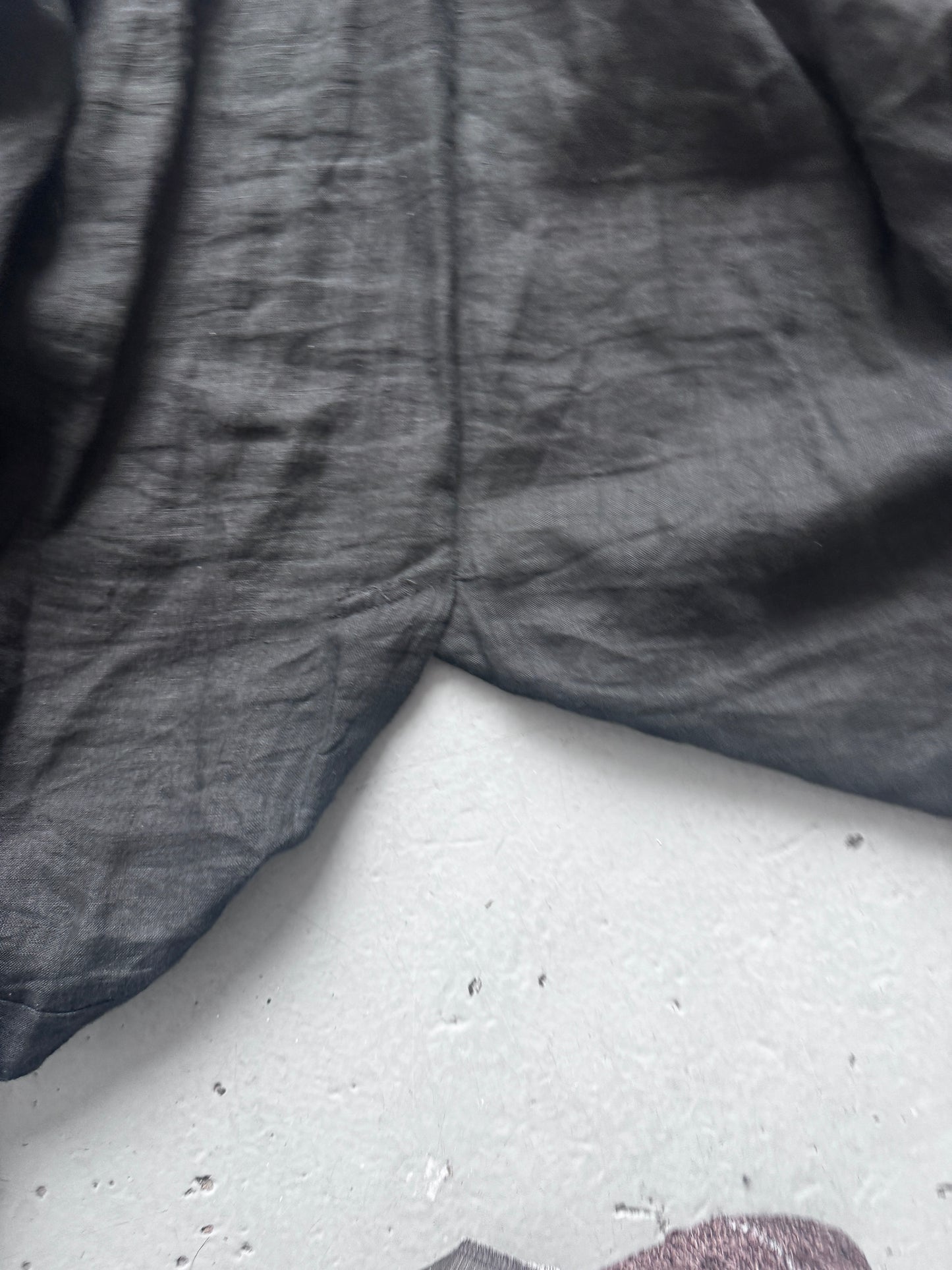 Isabel Benenato Linen Hoodie