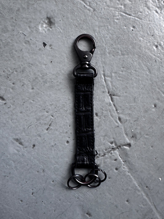 Yasuyuki Ishii Crocodile Leather Keyring / Bag Charm