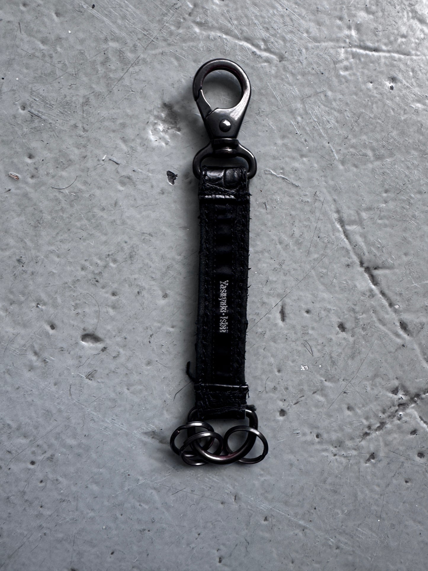 Yasuyuki Ishii Crocodile Leather Keyring / Bag Charm