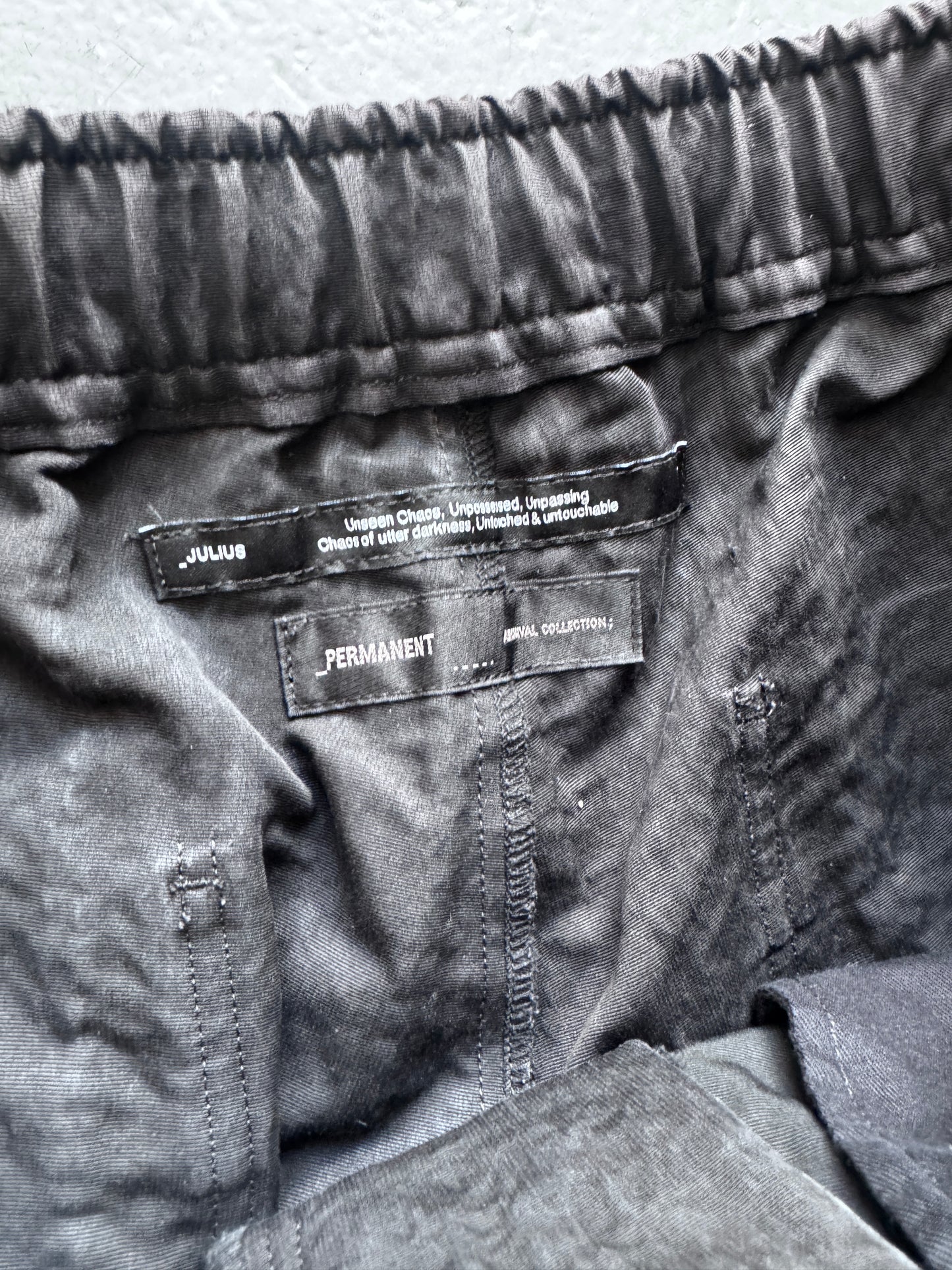 Julius Exhibition Sample Cargo Trouser