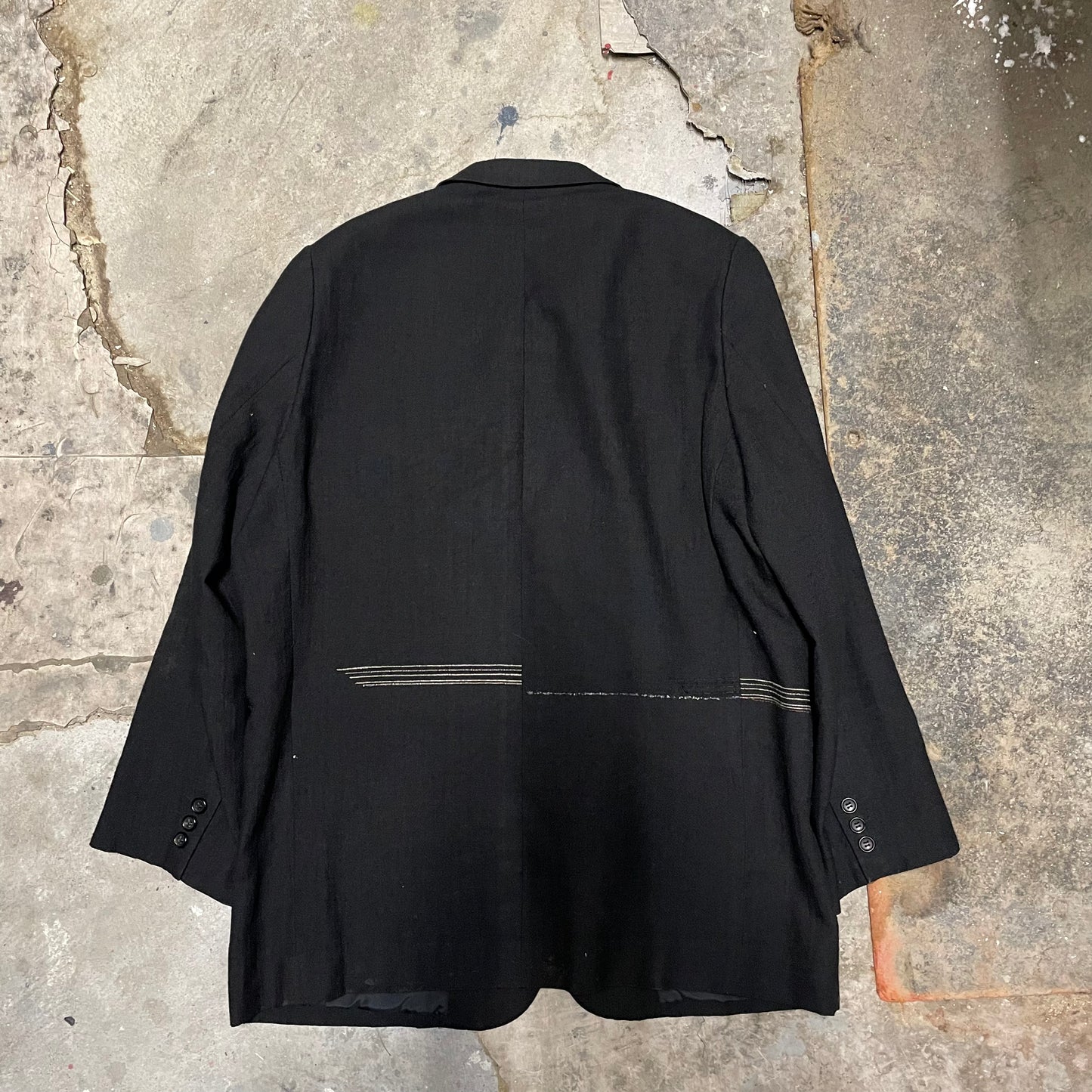 Comme Des Garcons Homme 90s Embroidered Blazer