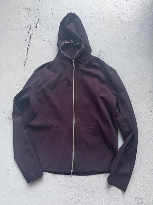 Maxime Black 2 Way Full Zip Stretch Hoodie
