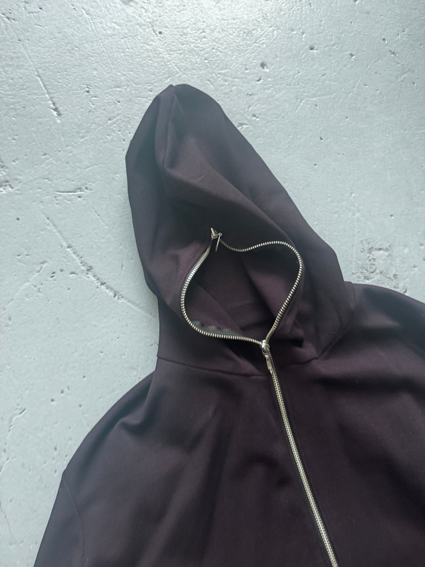 Maxime Black 2 Way Full Zip Stretch Hoodie