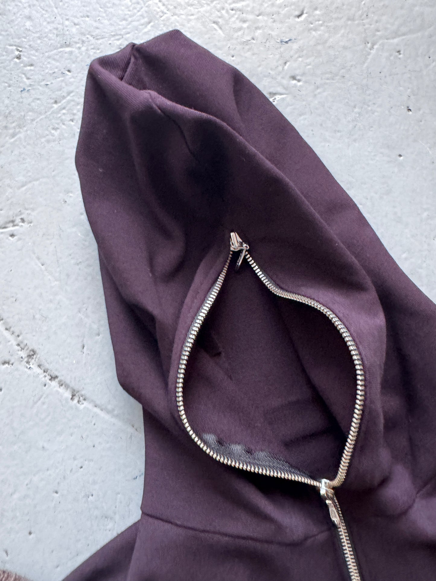 Maxime Black 2 Way Full Zip Stretch Hoodie