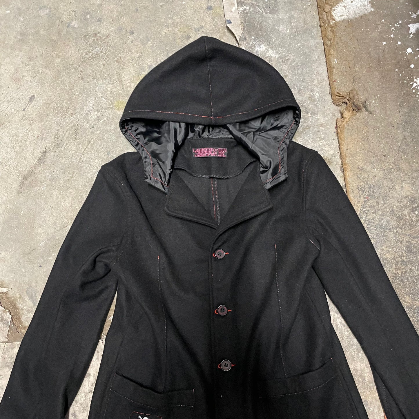 H.Anarchy (H.Naoto) Hooded School Blazer