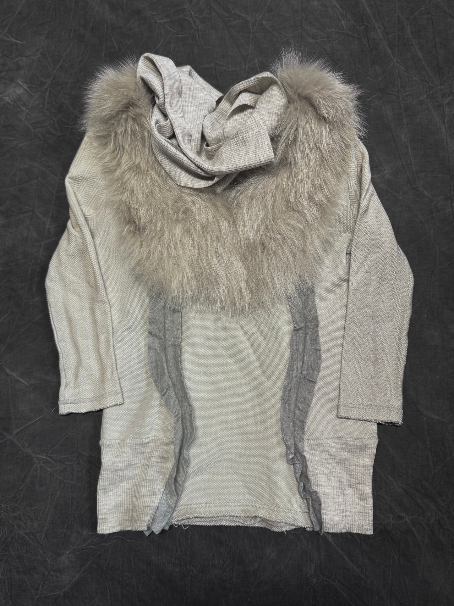 Undercover AW05 Arts & Crafts Felt & Rabbit Fur Top