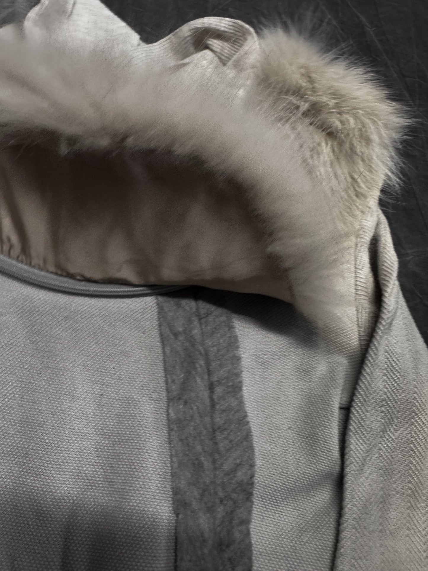 Undercover AW05 Arts & Crafts Felt & Rabbit Fur Top
