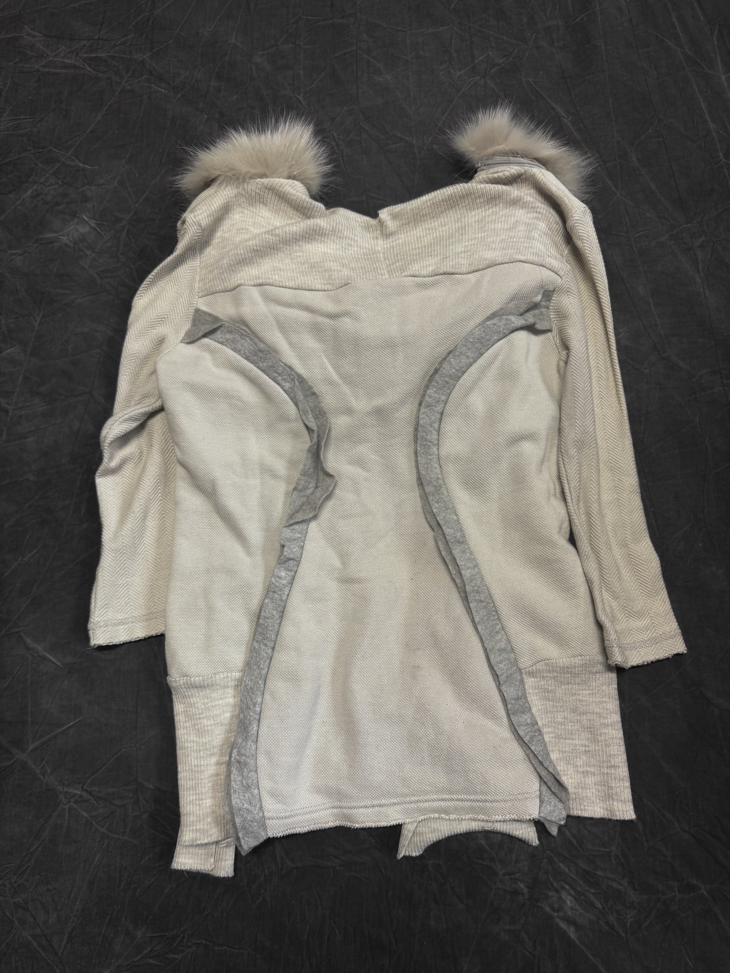 Undercover AW05 Arts & Crafts Felt & Rabbit Fur Top