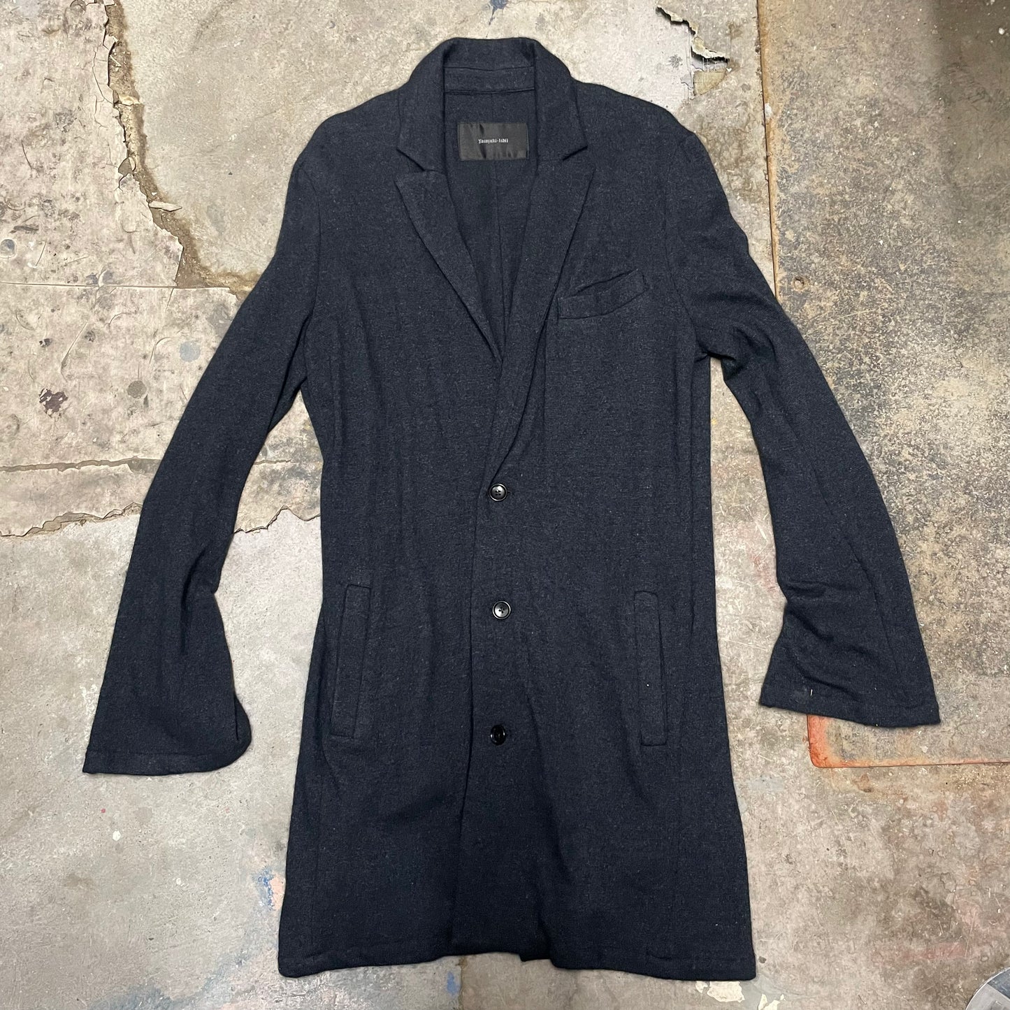 Yasuyuki Ishii Soft Knit Long Jacket