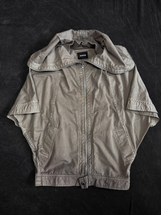 Zucca Alien Hood Poncho Jacket / Vest