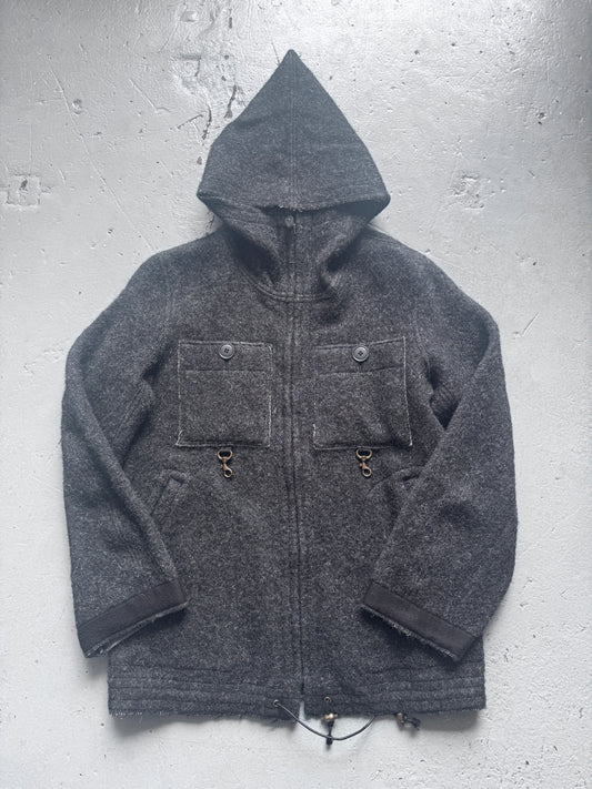 Yuji Yamada Thick Wool Witch Parka