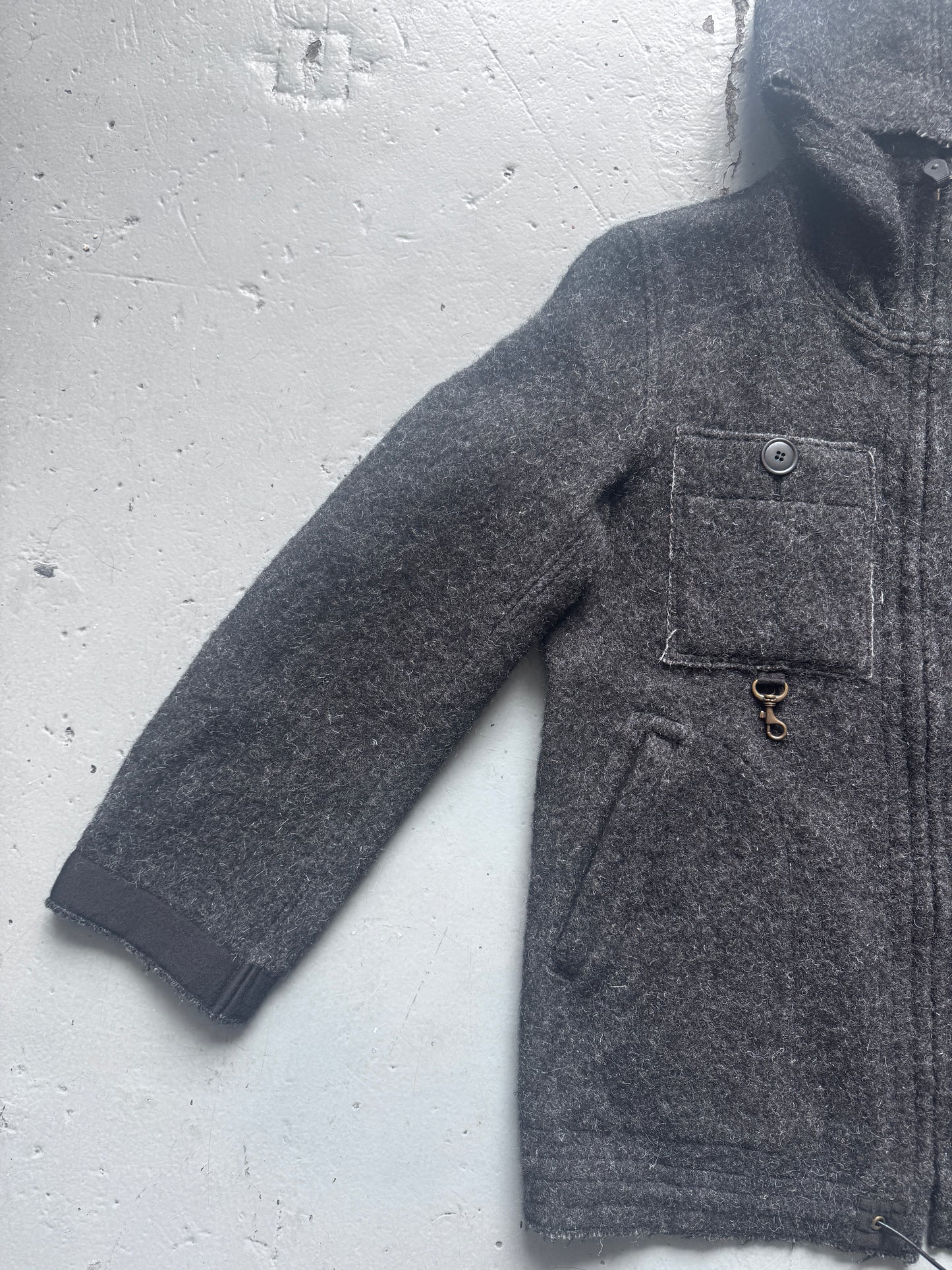 Yuji Yamada Thick Wool Witch Parka