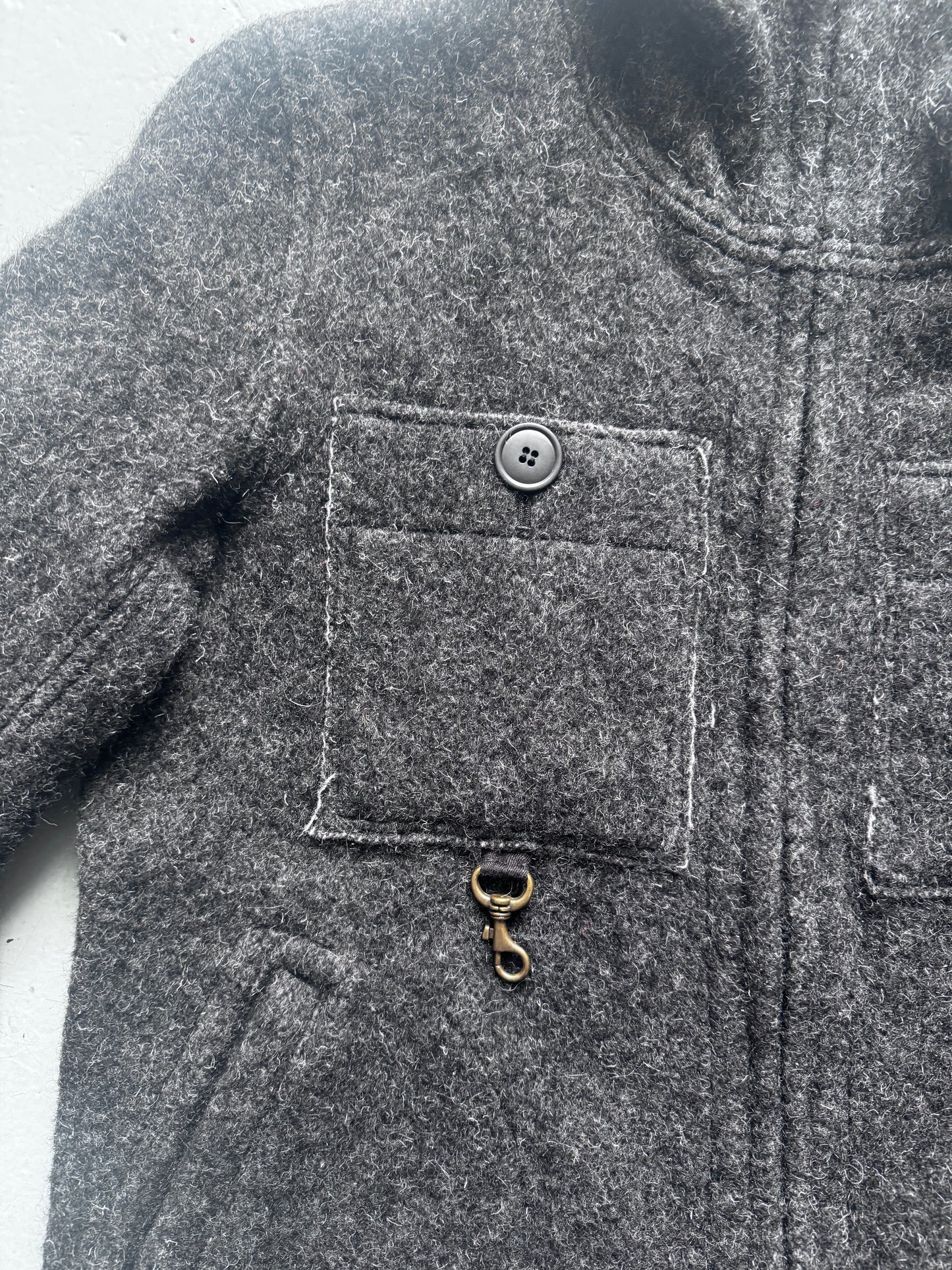 Yuji Yamada Thick Wool Witch Parka