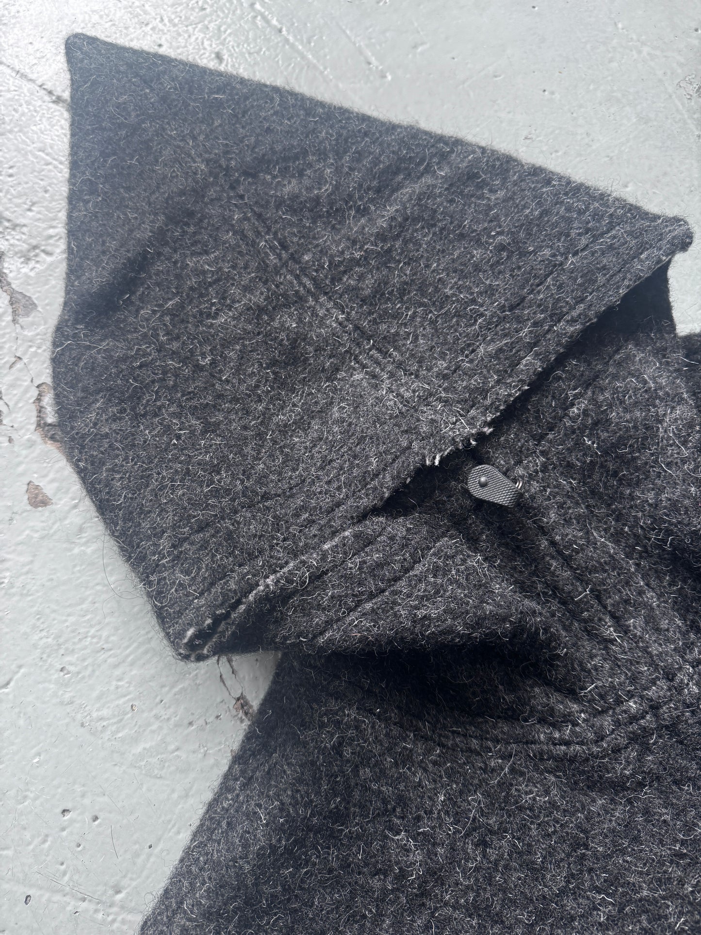 Yuji Yamada Thick Wool Witch Parka