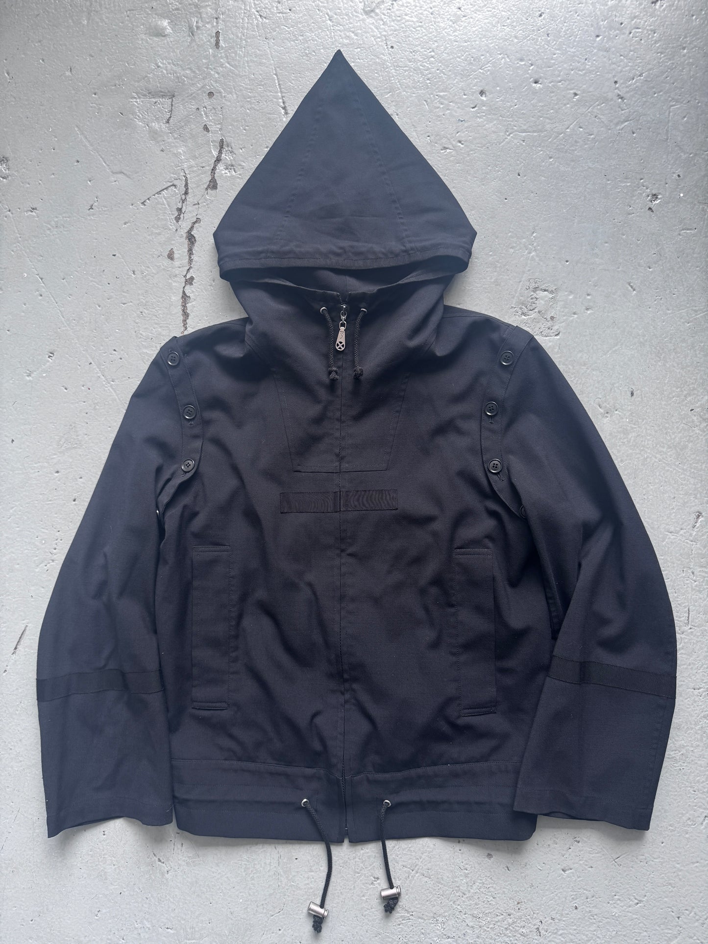 Yuji Yamada Buttoned Modular Witch Parka