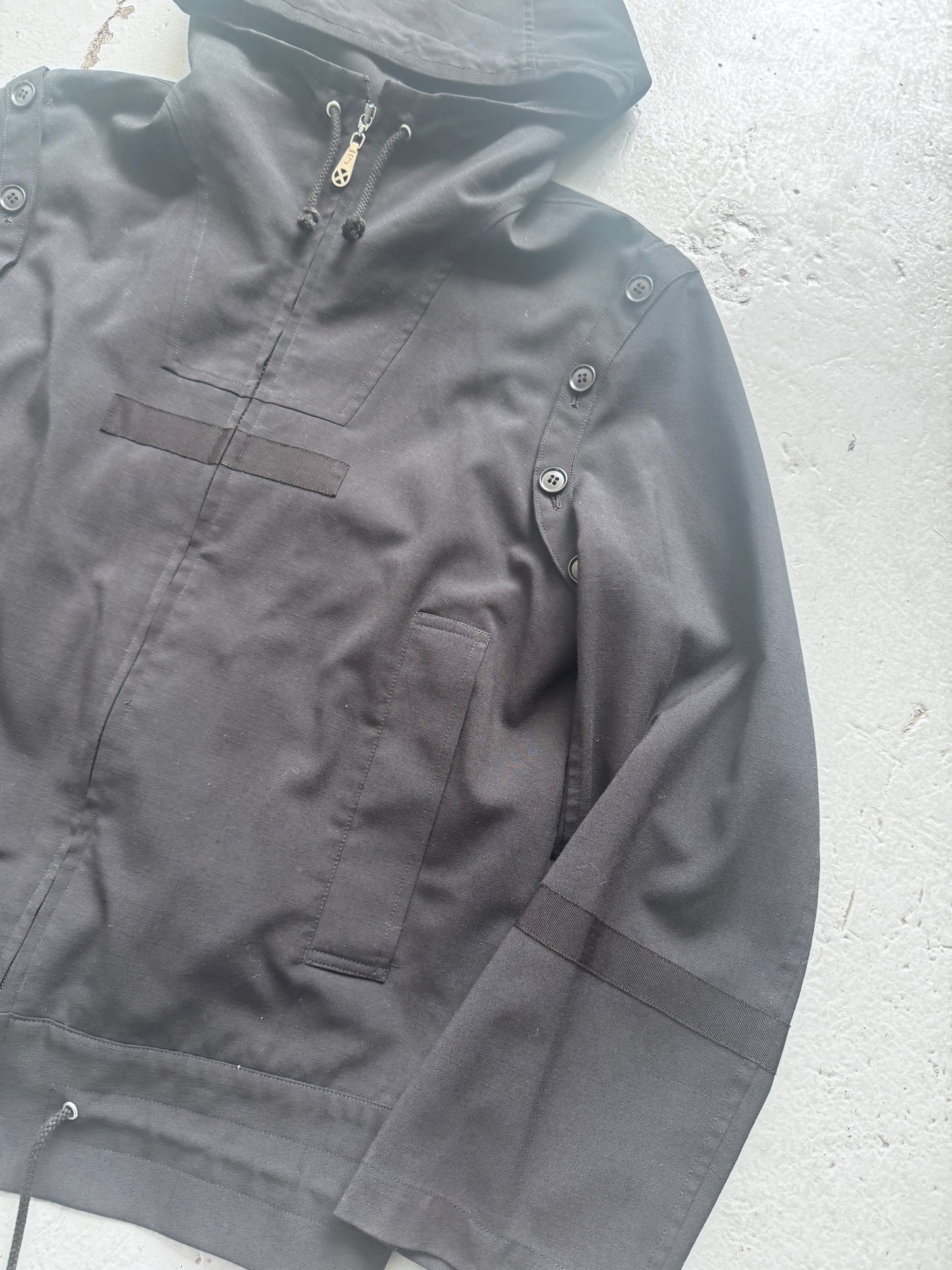 Yuji Yamada Buttoned Modular Witch Parka