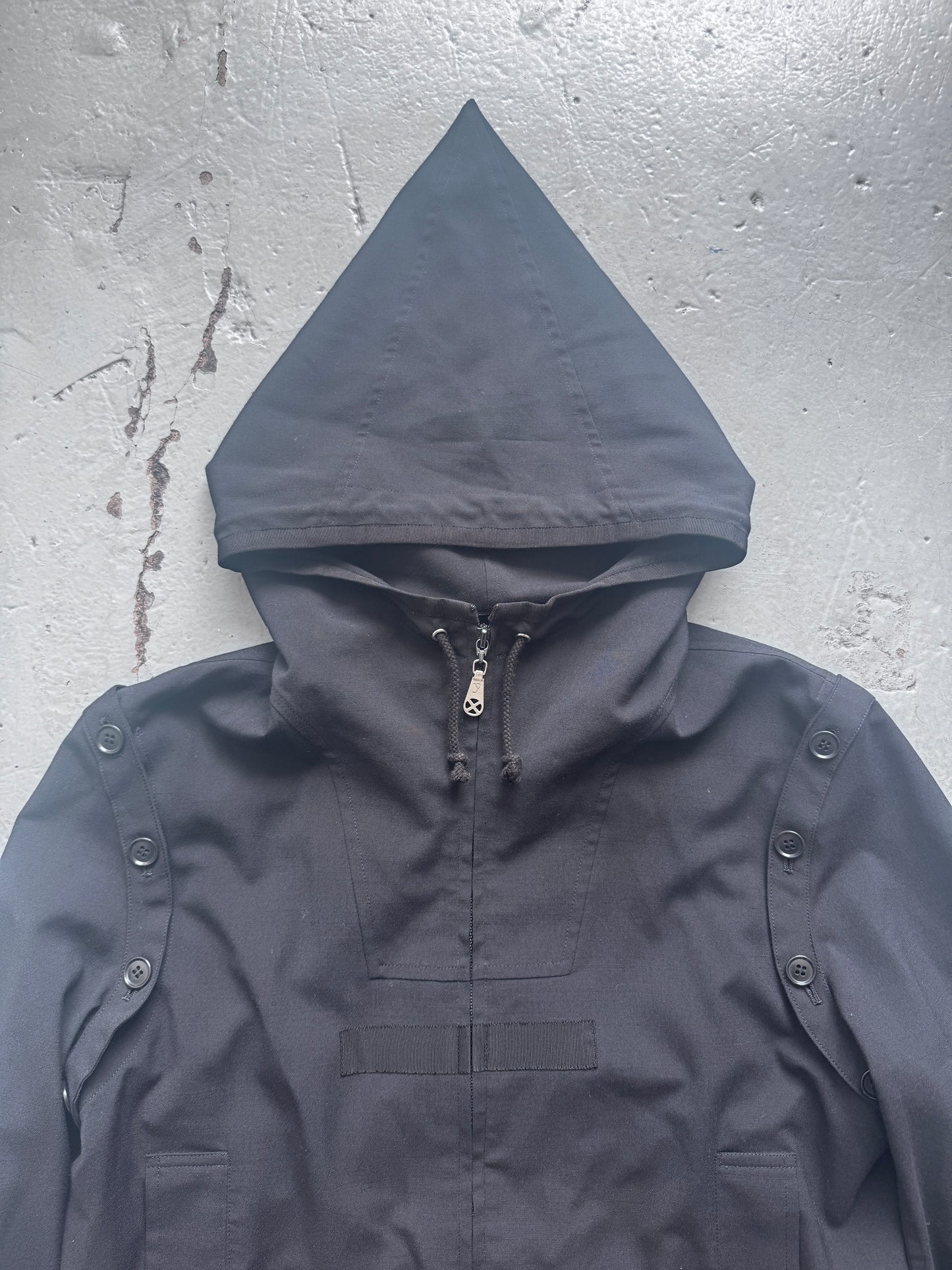 Yuji Yamada Buttoned Modular Witch Parka