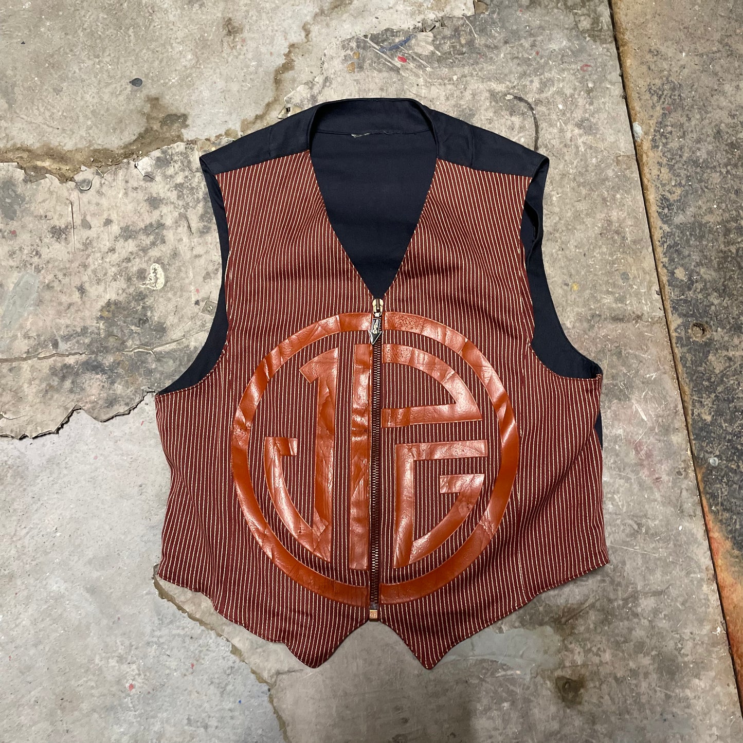 Jean Paul Gaultier 90s Logo Waistcoat