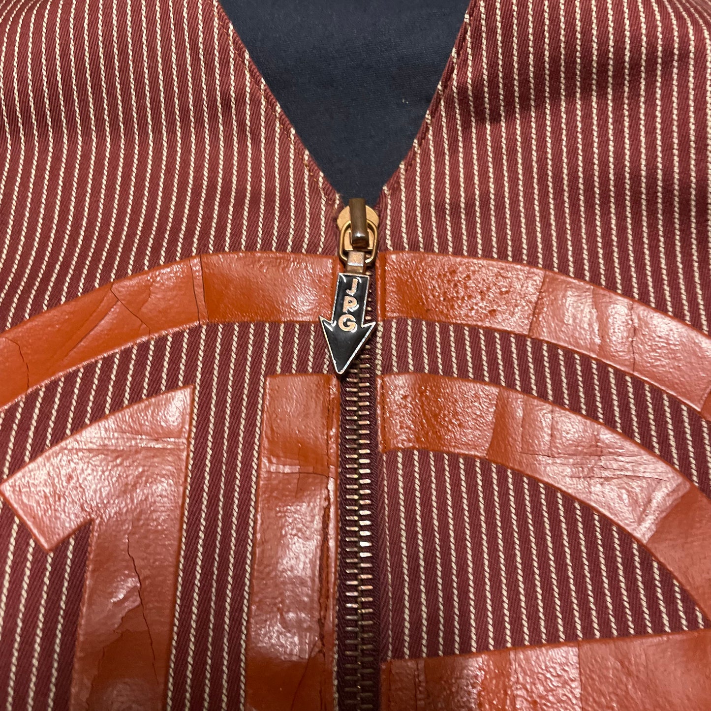 Jean Paul Gaultier 90s Logo Waistcoat