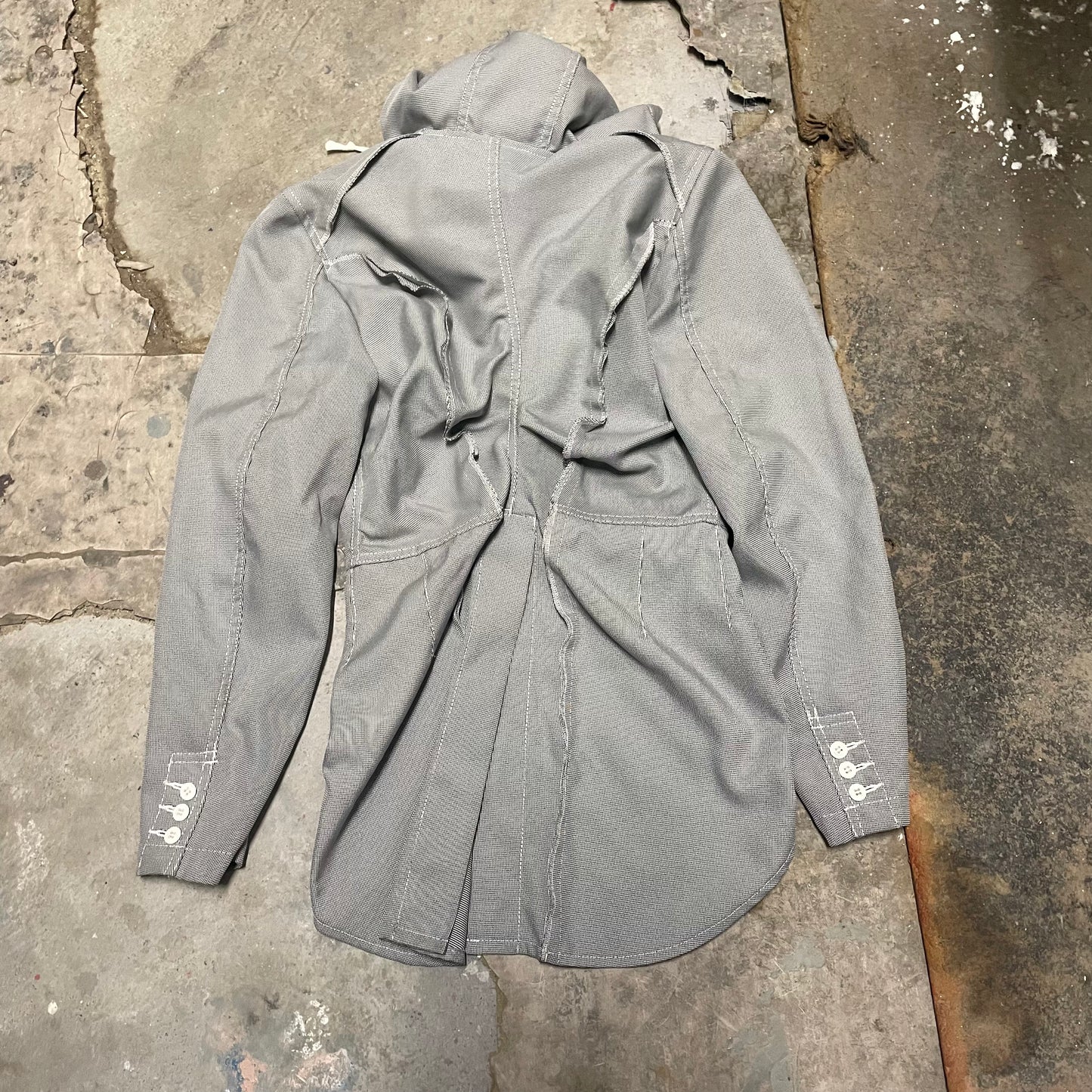 Comme Des Garcons Hooded Blazer