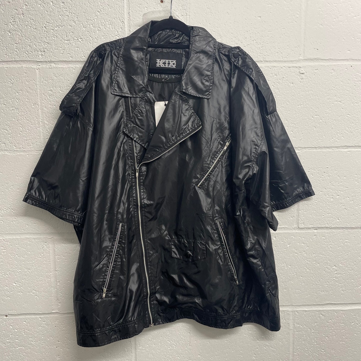 KTZ Moto Nylon Zipper Shirt / Short Sleeve Jacket