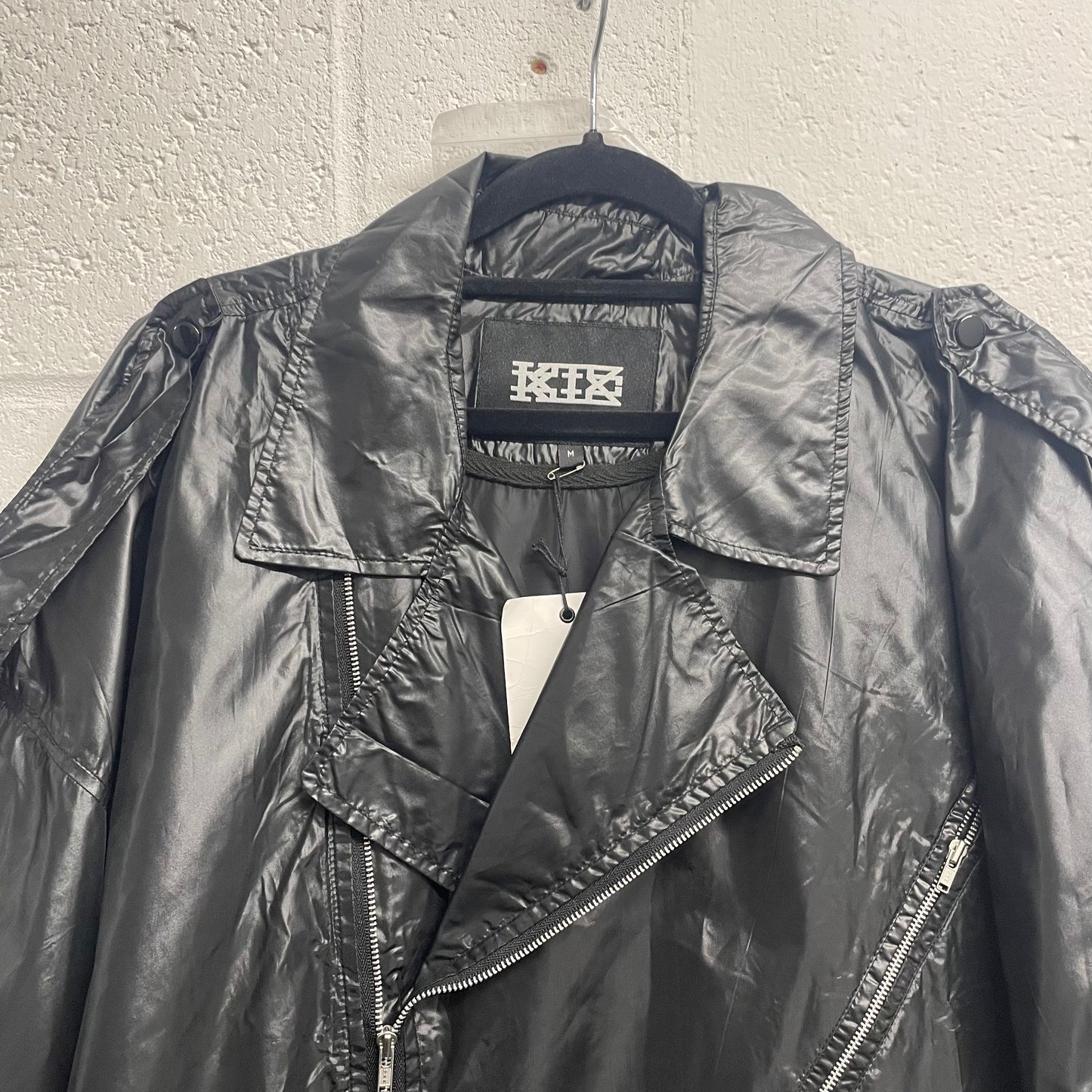 KTZ Moto Nylon Zipper Shirt / Short Sleeve Jacket