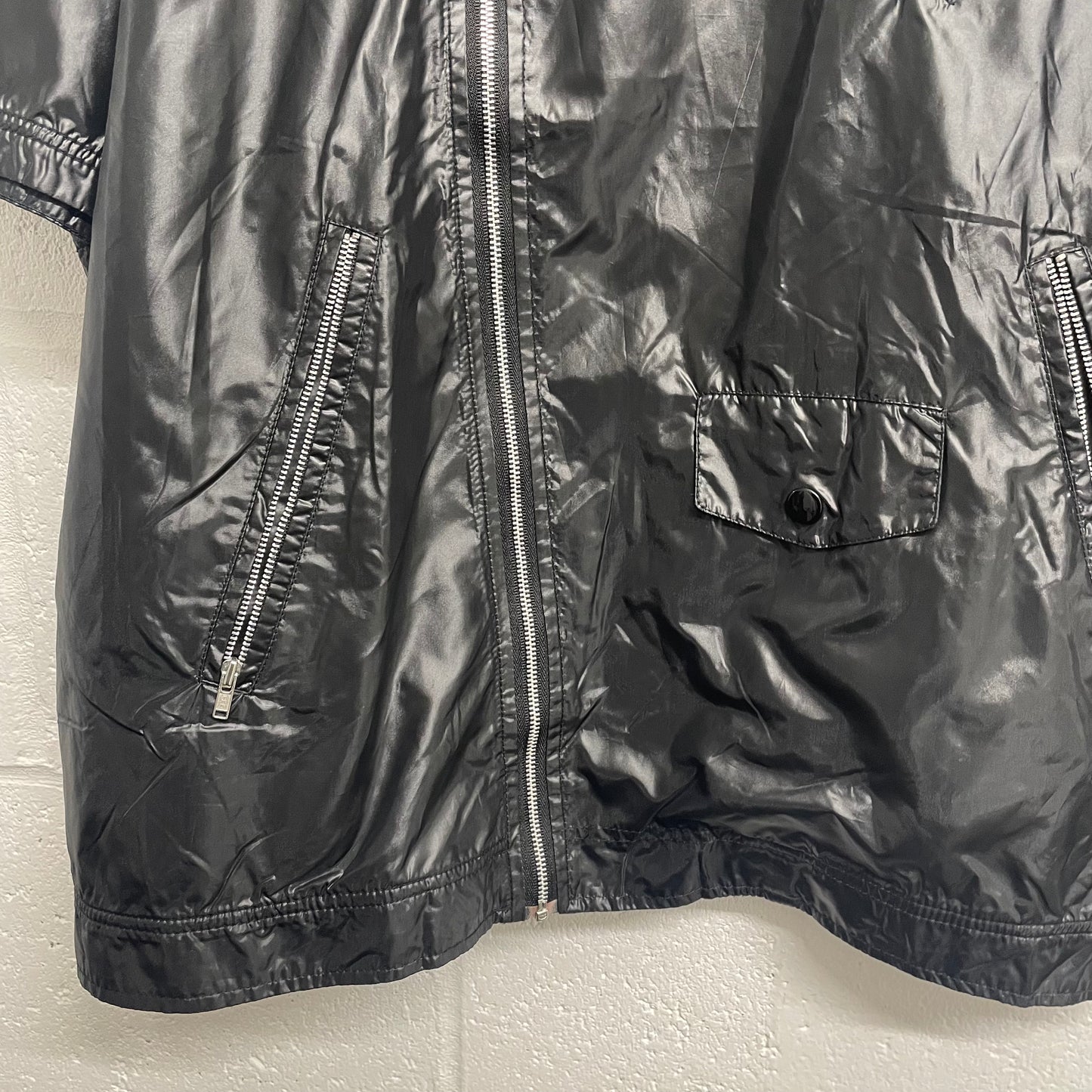 KTZ Moto Nylon Zipper Shirt / Short Sleeve Jacket