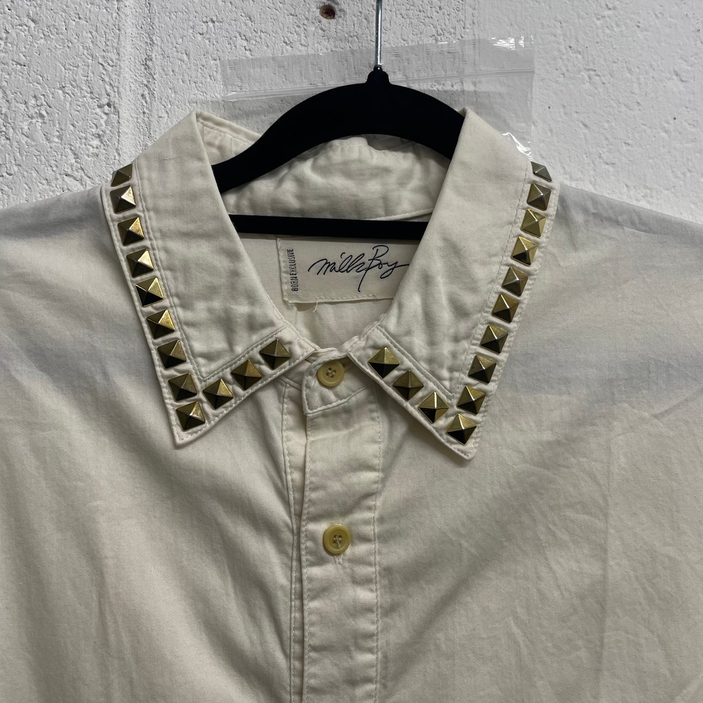 Milkboy Studded Collar Shirt